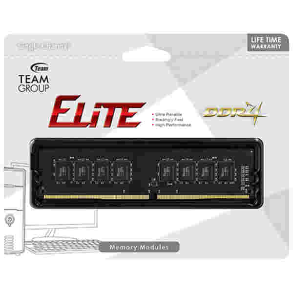 Teamgroup Elite 8GB DDR4-2666 DIMM PC4-21300 CL19, 1.2V - Image 3