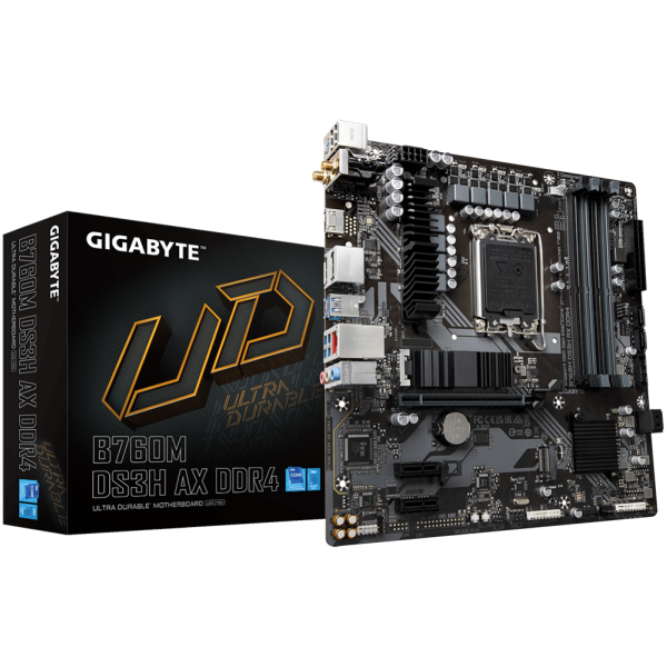 GIGABYTE B760M DS3H AX DDR4