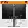 8") FHD IPS LED 75 Hz