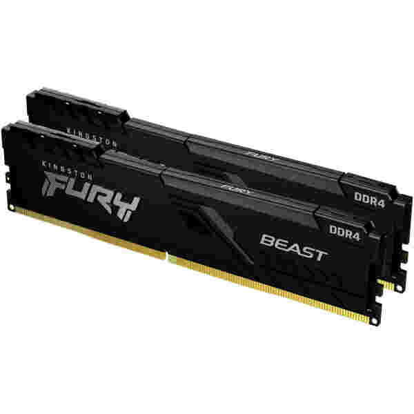 Kingston Fury Beast 64GB Kit (2x32GB) DDR4-3200 DIMM CL16, 1.35V - Image 3