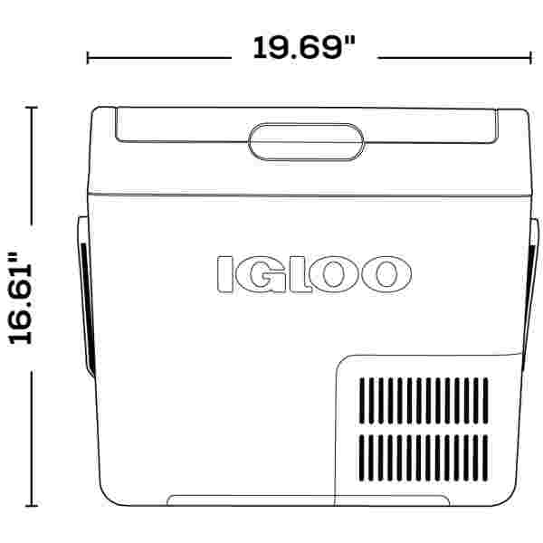 IGLOO Električni kompresorski hladilnik ICF 18 - 10,3l - Image 5