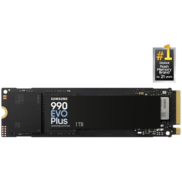 Samsung 1TB 990 EVO Plus M.2 80mm PCI-e 5.0 x2 NVMe