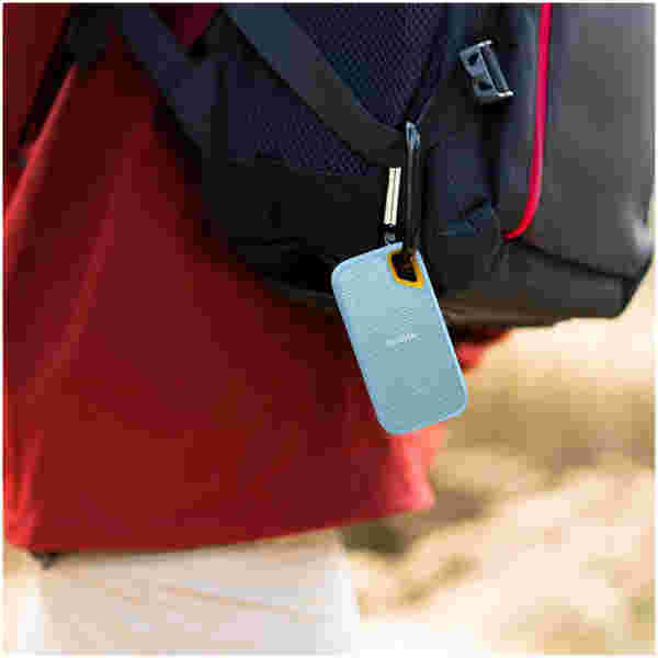 SanDisk Extreme 1TB Portable SSD 1050/1000 MB/s USB 3.2 Gen 2- modra - Image 3