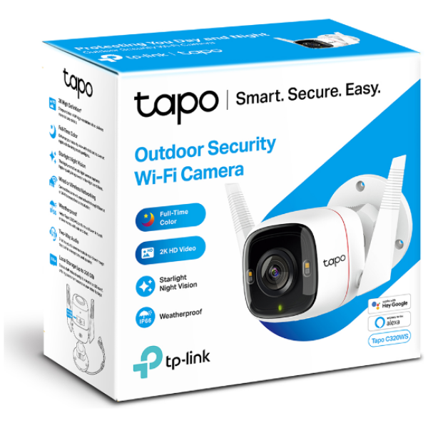 TP-LINK Tapo C320WS 2K QHD zunanja Wi-Fi varnostna kamera - Image 4