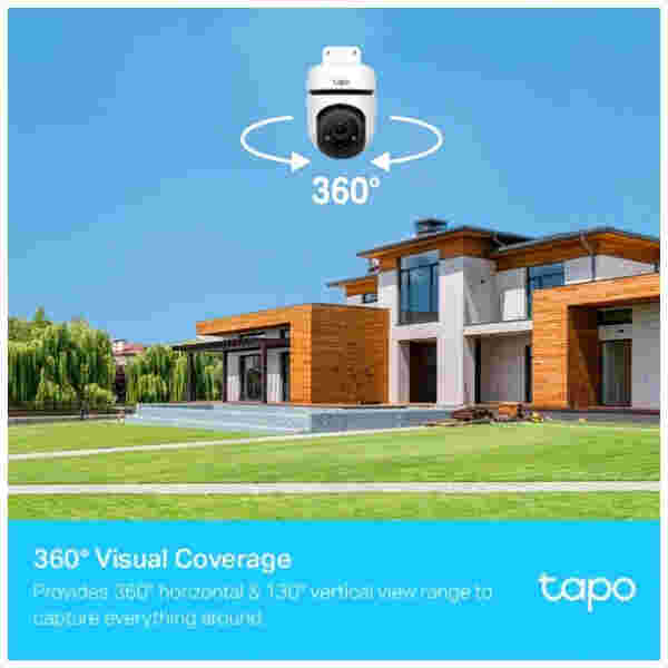 TP-LINK Tapo C500 FHD 360° Pan/Tilt zunanja Wi-Fi varnostna kamera - Image 3