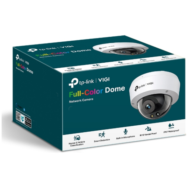 TP-LINK VIGI 4MP Full-Color Dome mrežna kamera (do 2560 × 1440 H.265+ 30fps) - Image 5