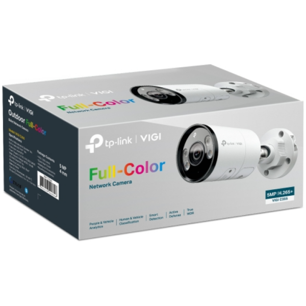 TP-LINK VIGI 5MP zunanja Full-Color Bullet mrežna kamera C355 4mm - Image 3