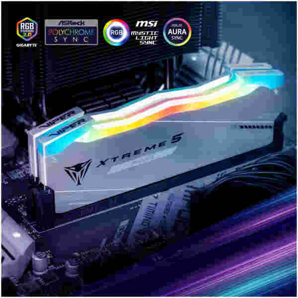 Patriot Viper Xtreme 5 RGB Kit MPOWER 48GB (2x24GB) DDR5-6000 CL36, 1.35V - Image 3