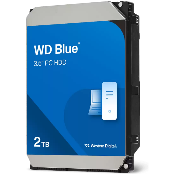 WD trdi disk 2TB 7200RPM 256MB 6GB/S BLUE