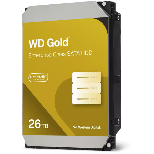 WD 26 TB GOLD trdi disk