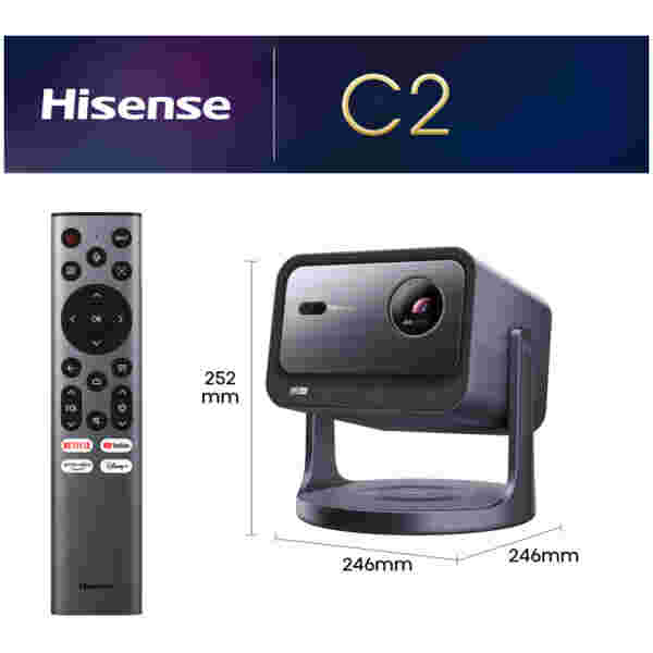Hisense pametni 4K mini projektor C2 - Image 2