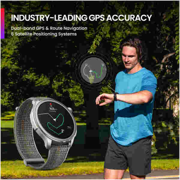 Amazfit Balance pametna ura, siva - Image 3