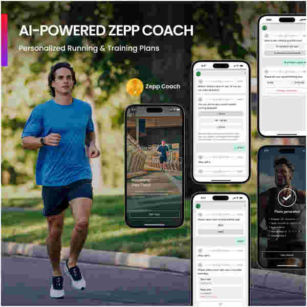 Amazfit Balance pametna ura, siva - Image 4
