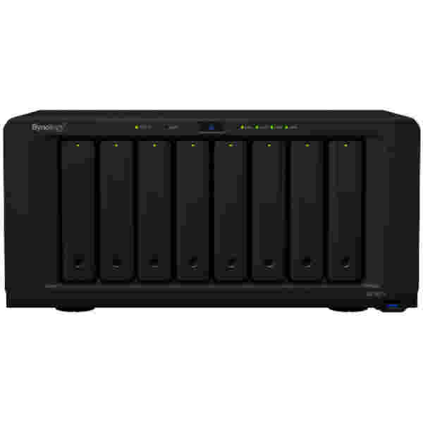 NAS ohišje Synology DS-1821+ (4GB) 8x 3.5'' SATA HDD/SSD, 2 x M.2 2280 NVMe SSD AMD Ryzen 2.2 GHz