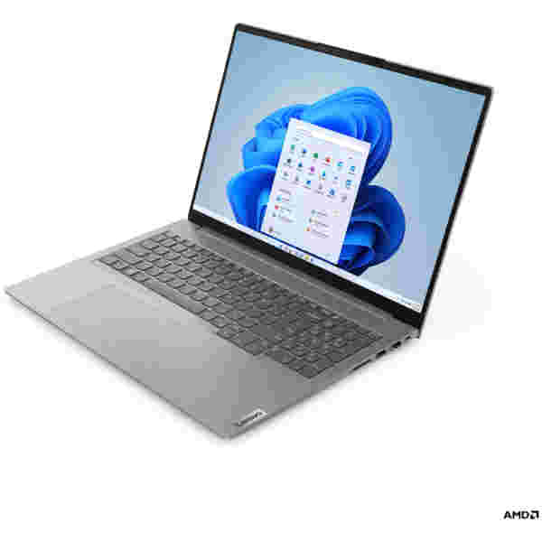 Prenosnik Lenovo 40,64 cm (16,0") ThinkBook 16 G6 1920x1200 IPS 300nit R5-7430U/16GB/512GB/BL/FP/ALU-ABS/AMD Radeon/DOS (21KK008PSC) - Image 2