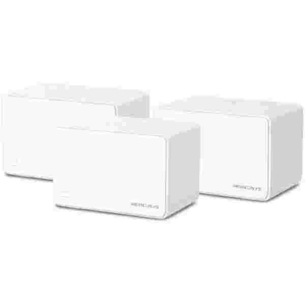 Dostopna točka MERCUSYS Halo H80X WiFi6 802.11ax AX3000 2402Mbit/s 3xRJ45 Dualband MESH MU-MIMO 1x notranja antena (Halo H80X(3-pack))