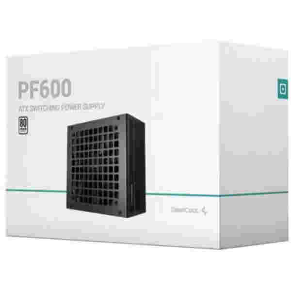 Napajalnik - 600W Deepcool PF 600 80Plus 85% ATX12V 2.4 120mm črna (R-PF600D-HA0B-EU) - Image 2