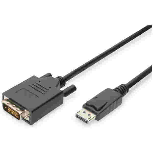 Kabel DisplayPort (m) => DVI-D (m) 5,0m Digitus 1920x1200 (60Hz)