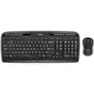 Tipkovnica  +MIŠ Logitech Brezžična Desktop MK330 (920-003997)