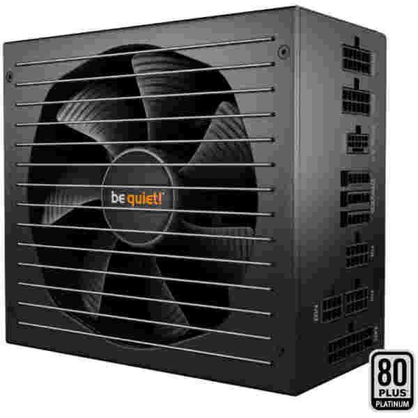 Napajalnik - 1000W Bequiet Straight Power 12 80Plus Platinum 93,9% ATX 3.0 Modular 135mm črna (BN338)