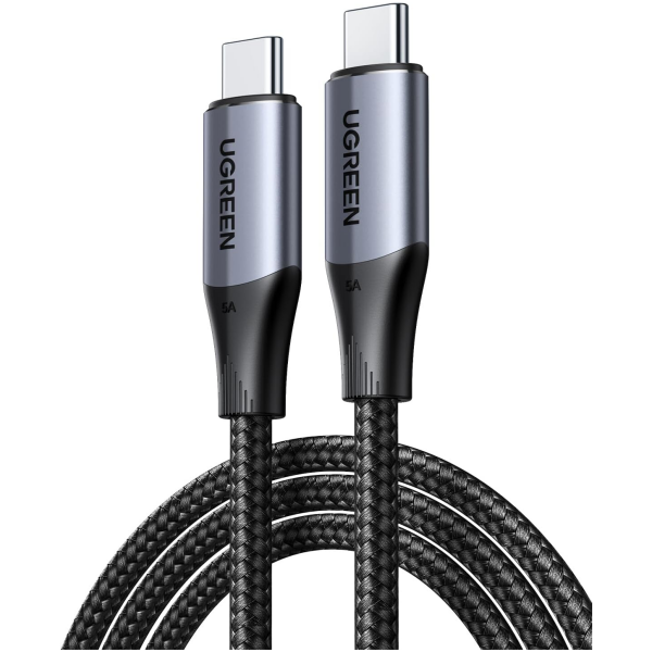 UGREEN USB-C 3.1 Gen2 10Gbps kabel 240W 1m (črn)