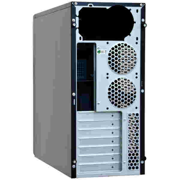 Ohišje Chieftec LG-01B-OP  MidiATX - črna - Image 2