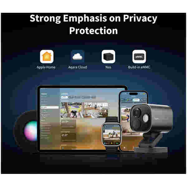 AQARA Camera Hub G5 PRO Wi-Fi, siva - Image 3