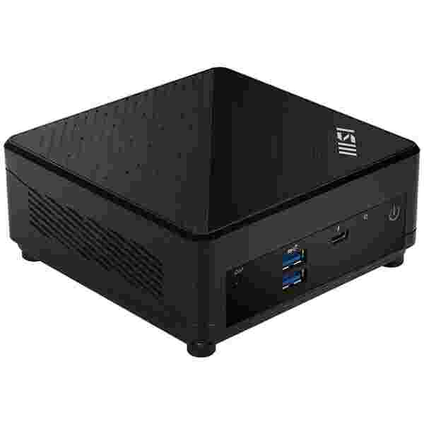 Mini namizni računalnik MSI Cubi 5 12M-261BEU i5 / 16GB / 1TB / Windows 11 Pro / WiFi 6E + BT 5.3 / 1Gbps + 2.5Gbps / črn