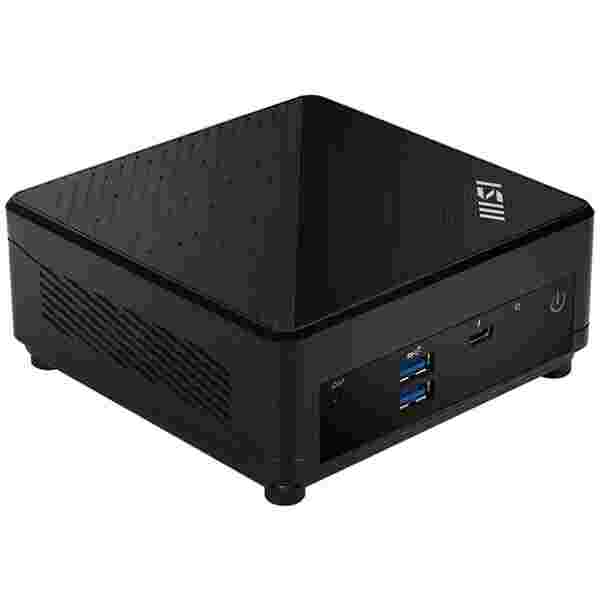 Mini namizni računalnik MSI Cubi 5 12M-261BEU i5 / 16GB / 512GB / Windows 11 Pro / WiFi 6E + BT 5.3 / 1Gbps + 2.5Gbps / črn