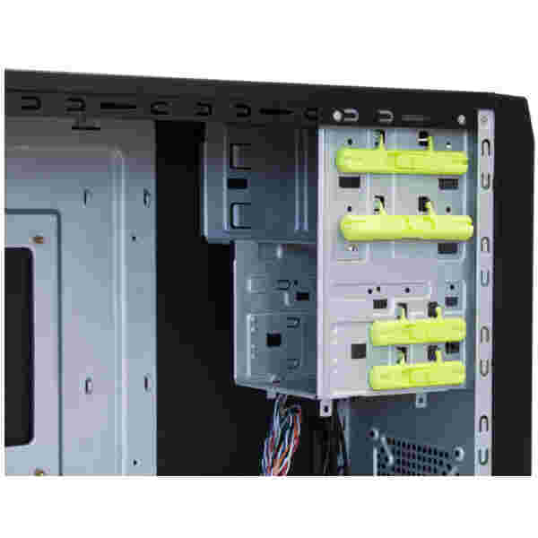 Ohišje Chieftec LG-01B-OP  MidiATX - črna - Image 3