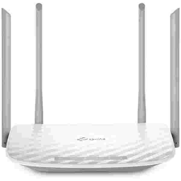 Usmerjevalnik brezžični TP-Link Archer WiFi5 802.11ac AC1200 867Mbit/s dualband 4xLAN 4x antena (ARCHER C50 V6)