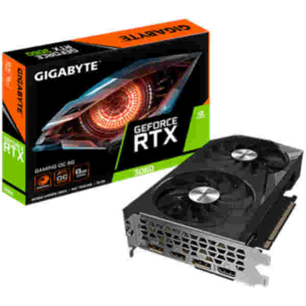 Grafična kartica nVidia RTX3060 GigaByte Gaming OC - 8GB GDDR6 (GV-N3060GAMING OC-8GD 2.0)