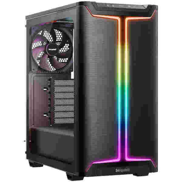 Ohišje be quiet! Pure Base 501 DX MidiATX - črna RGB