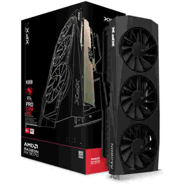 Grafična kartica AMD RX 9070 XFX QuickSilver Gaming Edition - 16GB GDDR6  | 1xHDMI 2.1 3xDisplayport 2.1 (RX-97QICKBB9)