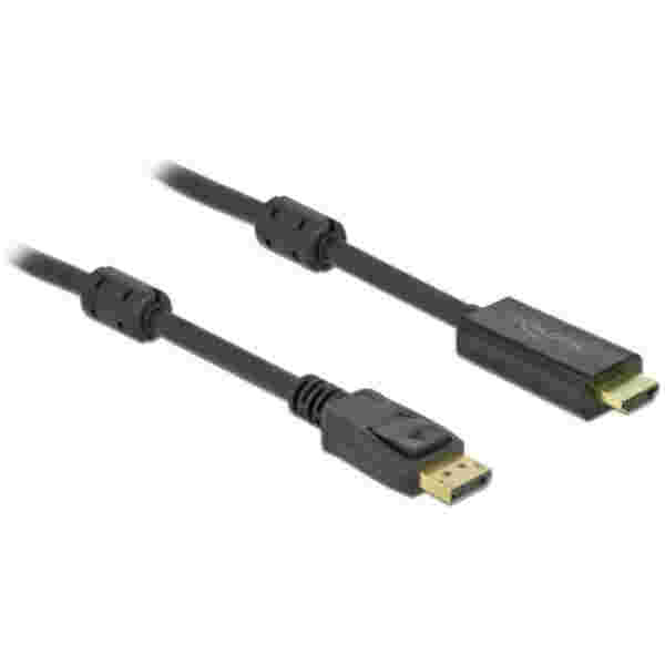 Kabel DisplayPort (m) => HDMI (m) 2,0m Delock 4K@60Hz (85956)