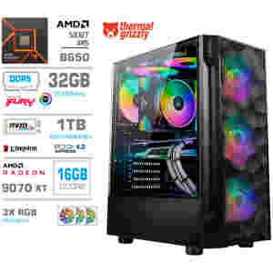 Računalnik MEGA TWR S7 R7-7700X/RX9070 XT/32GB-DDR5/2TB-4.0/750W/Brez OS RGB