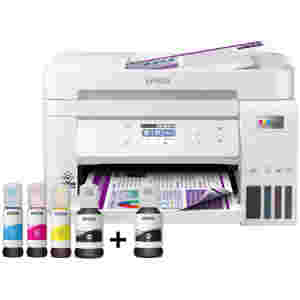 Tiskalnik Brizgalni Barvni Multifunkcijski Epson EcoTank ITS L6276 A4/tiskanje/skeniranje/kopiranje/duplex/LAN/Wi-Fi (C11CJ61406)