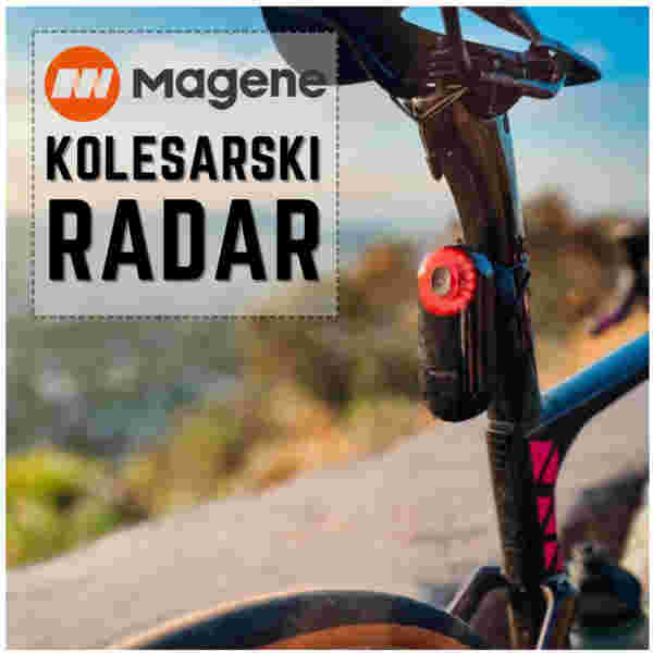 Magene L508 radarska zadnja luč + zavorna luč