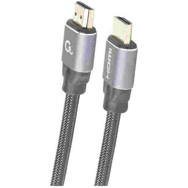 KABEL HDMI/HDMI M/M  2,0m pozlačeni kontakti V2.0  4K@60Hz Cablexpert črn (CCBP-HDMI-2M)