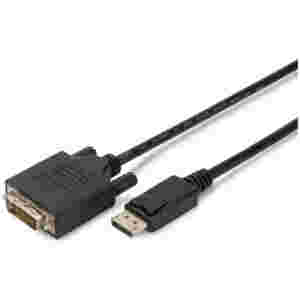 Kabel DisplayPort (m) => DVI-D (m) 3,0m Digitus 1920x1200 (60Hz)