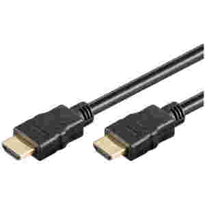 KABEL HDMI/HDMI M/M 10,0m Goobay pozlačeni kontakti V2,0b 4K@60Hz (61163)
