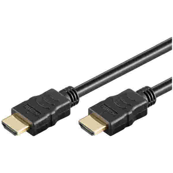 KABEL HDMI/HDMI M/M 10,0m Goobay pozlačeni kontakti V2,0b 4K@60Hz (61163)