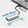 Mrežni adapter USB-C/A => LAN RJ45 10/100/1000 Logilink (UA0238B) - Image 2