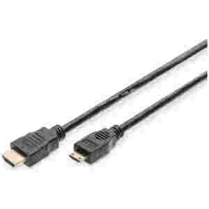 KABEL HDMI (m) => HDMI mini (m) 2,0m Digitus (AK-330106-020-S)