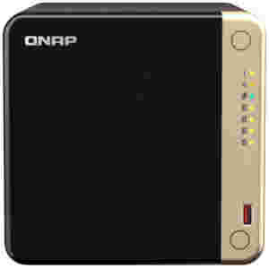 NAS ohišje QNAP TS-464-8G (8GB, Celeron N5095) All-In-One server 4x 3.5" SATA 2x M.2 NVMe SSD 4-Bay 2x2,5GBit