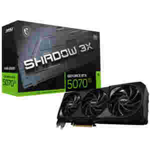Grafična kartica nVidia RTX5070Ti MSI SHADOW 3X OC - 16GB GDDR7 (G507T-16S3C)
