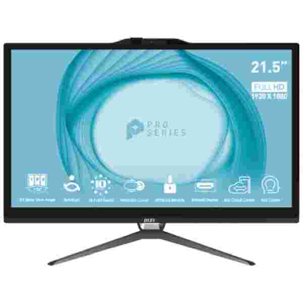 Računalnik MSI PRO AP222T 13M-091XEU i5 / 16GB / 256GB SSD / 21.5" FHD / Windows 11 Home / črn