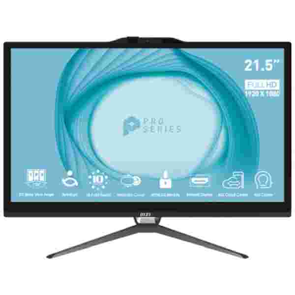 Računalnik MSI PRO AP222T 13M-091XEU i5 / 8GB / 256GB SSD / 21.5" FHD / Windows 11 Home / črn