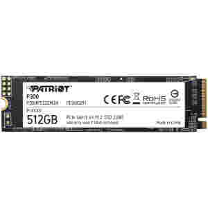 Patriot P300 512GB M.2 NVMe SSD PCIe Gen 3 x4