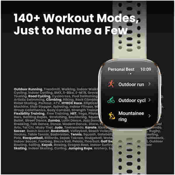 Športna ura Amazfit Bip 6 – AMOLED zaslon, GPS, črna - Image 4